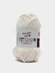 Молочный пряжа YarnArt Creative, 50 г, 85 м, 100% хлопок
