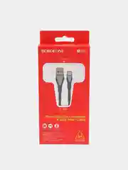 Кабель Borofone BU20 Advantageous, USB-Type-C, чёрный, 1,2 м