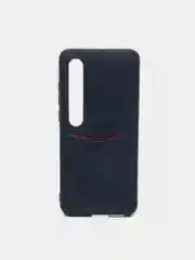 Синий чехол Xiaomi из эко кожи на модели Mi 8 Mi 8 Lite Mi 10 Mi 10 Lite Mi 6X Mi A2