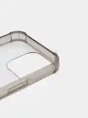 Серый чехол для iPhone 13 PRO противоударный (Premium) с акриловой задней стенкой