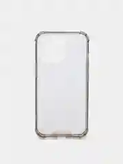 Серый чехол для iPhone 13 PRO противоударный (Premium) с акриловой задней стенкой