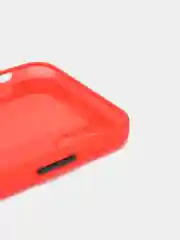 Красный чехол на iPhone X, XS, 1,5 мм Плотный цветной