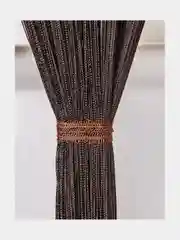 Тёмно-коричневый нитяная штора, 300*300 см