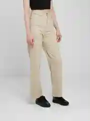 Кремовый джинсы женские, широкие