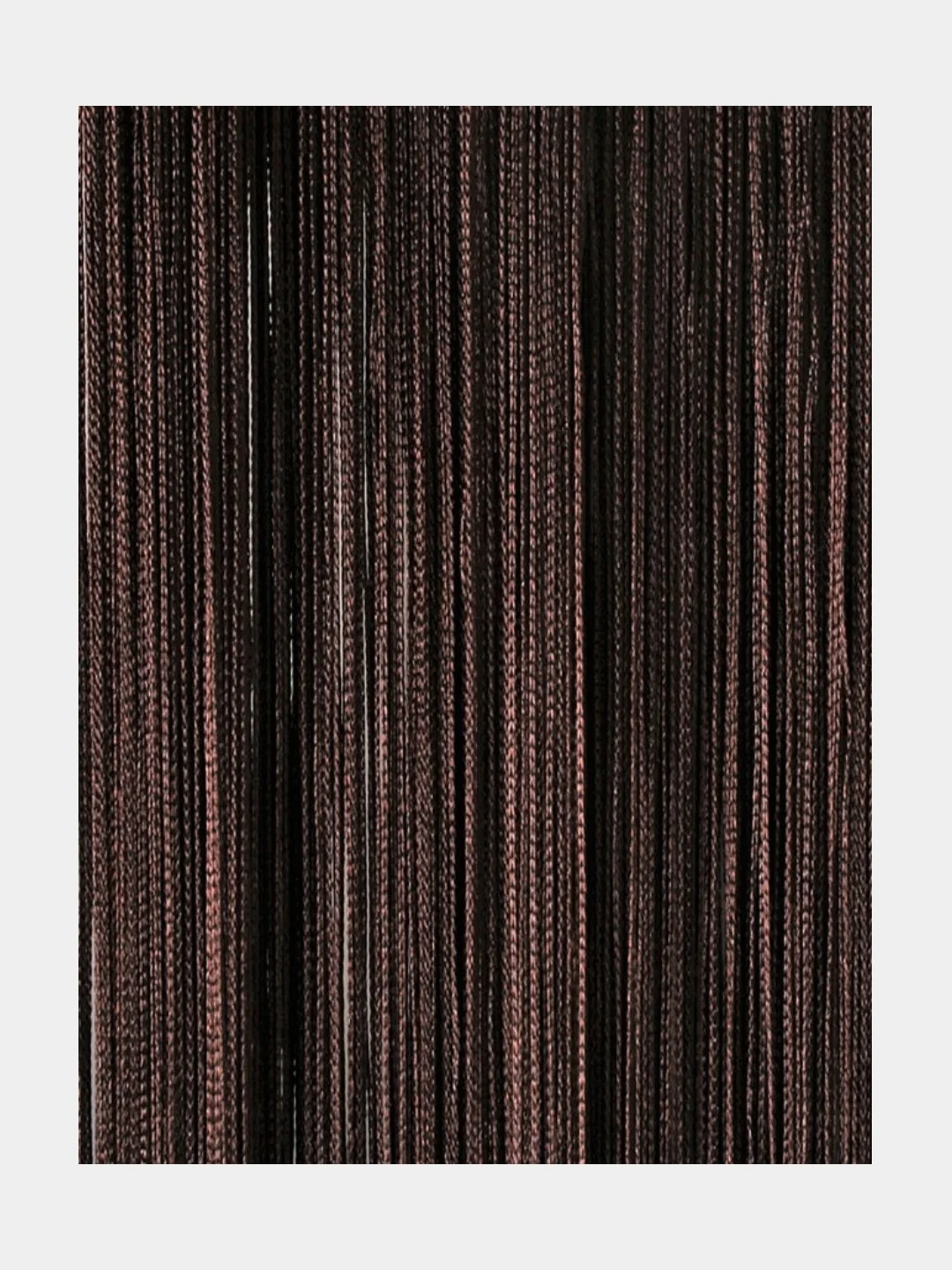 Тёмно-коричневый нитяная штора, 300*300 см