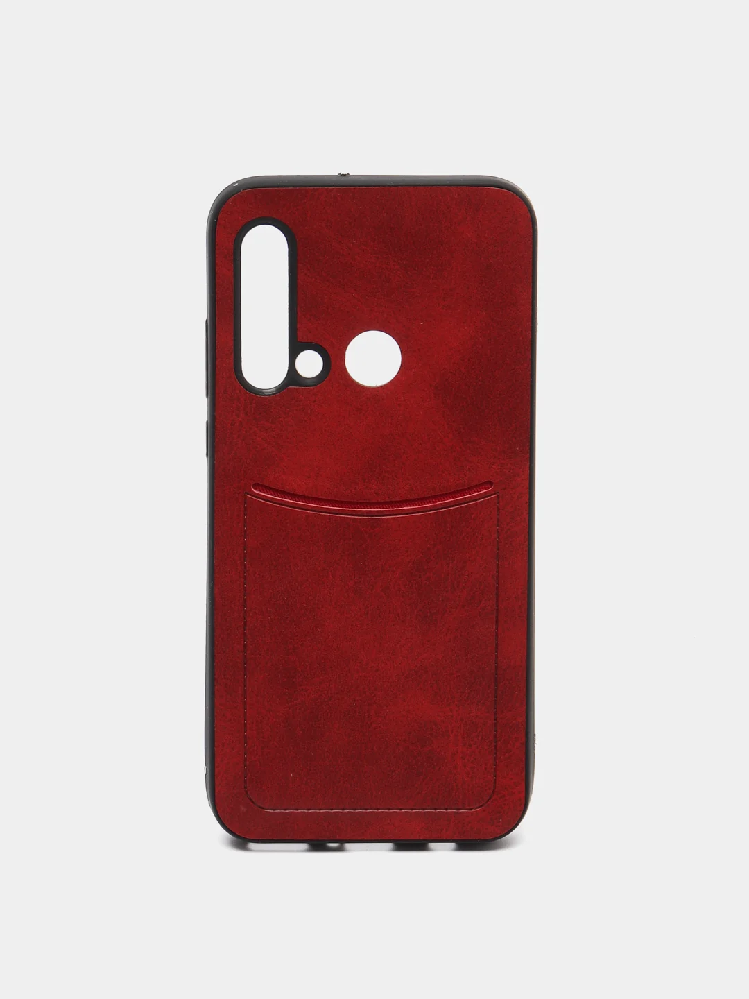 Красный чехол Huawei Honor из эко кожи на модели P20 P20 Pro P20 Plus P30 P30 Pro P40 P40 Pro