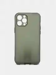 Черный чехол на iPhone12 Pro Max, 1.5 мм Плотный цветной