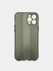 Черный чехол на iPhone12 Pro Max, 1.5 мм Плотный цветной