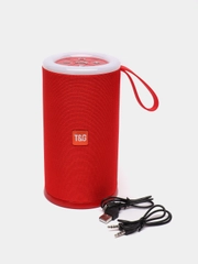 Портативная Bluetooth колонка TG 512 T&G со светомузыкой