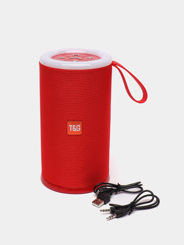 Портативная Bluetooth колонка TG 512 T&G со светомузыкой