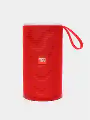 Красный портативная Bluetooth колонка TG 512 T&G со светомузыкой