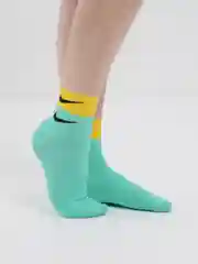 Лайм носки с принтом