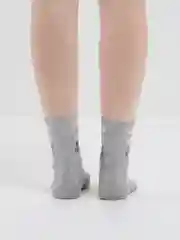Серый носки с медведями