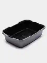 Серый меланж туалет лоток для кошек с сеткой Dunya Plastik, 255 мм*365 мм*95 мм