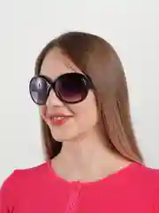Черный очки с круглой оправой
