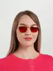 Красный женские цветные солнцезащитные очки, 5 цветов