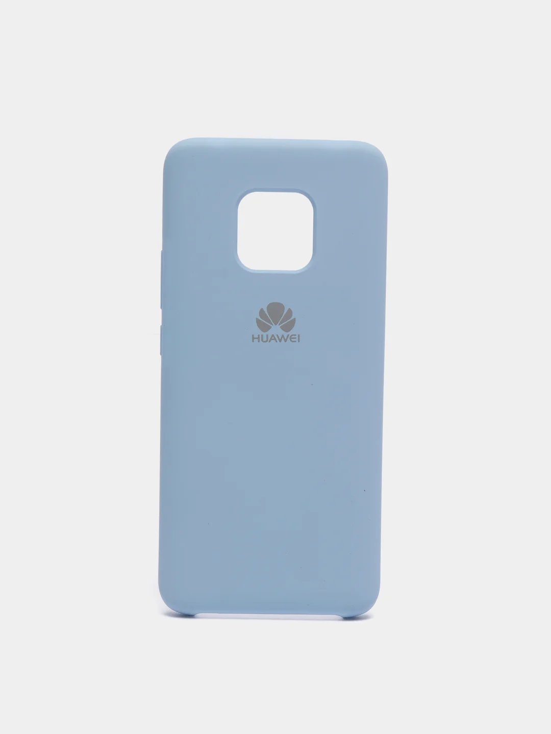 Небесно-голубой чехол силиконовый Silicone Cover Case для Huawei Mate 10, 10 Pro, 20, 20 Pro