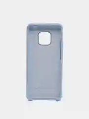 Небесно-голубой чехол силиконовый Silicone Cover Case для Huawei Mate 10, 10 Pro, 20, 20 Pro