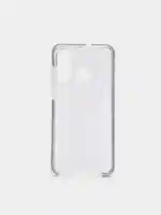 Черный чехол силиконовый прозрачный с цветной вставкой Honor P30 Lite