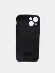 Темно-синий чехол IPhone 13 / 13 Mini / 13Pro / 13ProMax силиконовый, имитация кожи