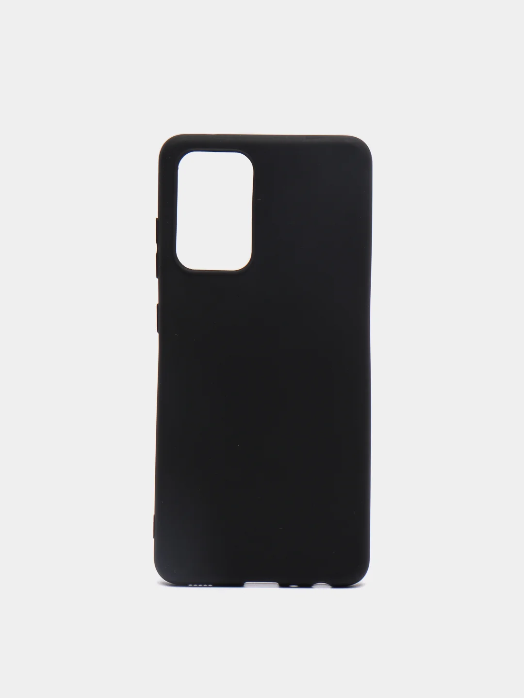 Черный чехол для Samsung Galaxy A52 А72 M21/M30S мягкий матовый TPU силикон