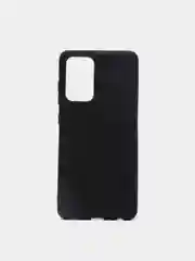 Черный чехол для Samsung Galaxy A52 А72 M21/M30S мягкий матовый TPU силикон