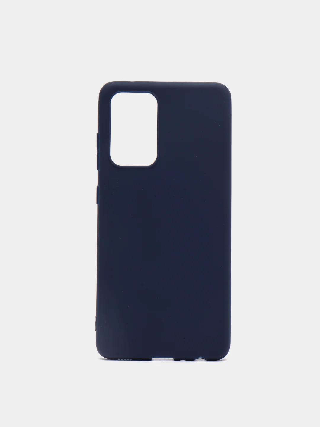 Темно-синий чехол для Samsung Galaxy A52 А72 M21/M30S мягкий матовый TPU силикон