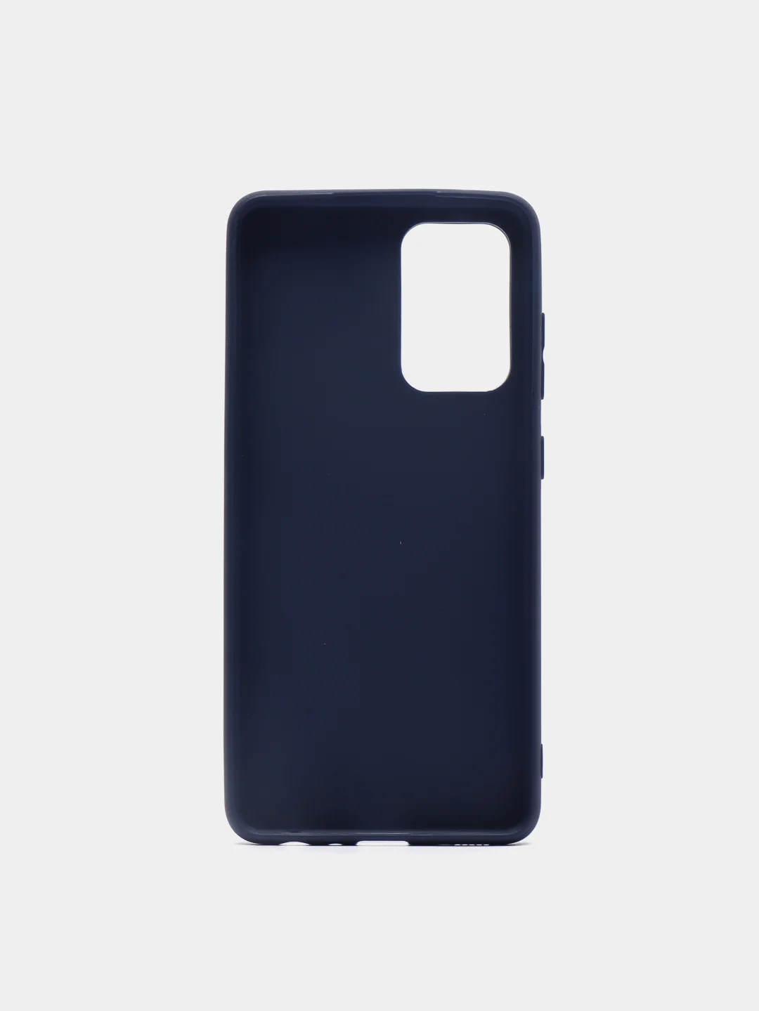 Темно-синий чехол для Samsung Galaxy A52 А72 M21/M30S мягкий матовый TPU силикон