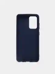 Темно-синий чехол для Samsung Galaxy A52 А72 M21/M30S мягкий матовый TPU силикон