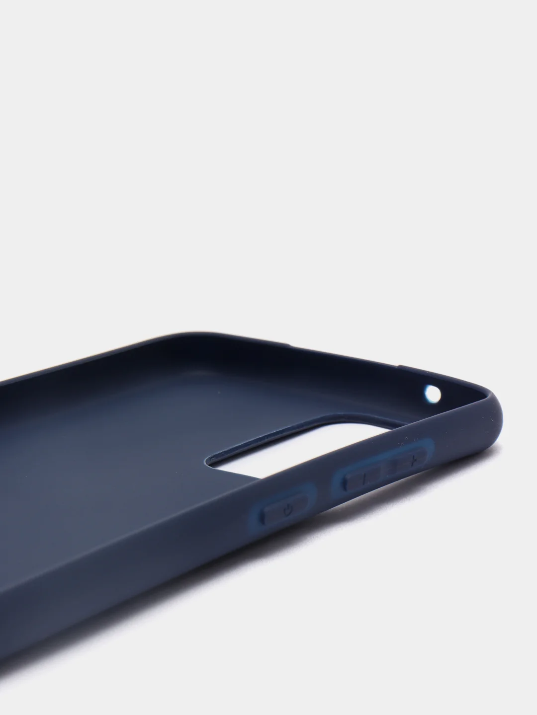 Темно-синий чехол для Samsung Galaxy A52 А72 M21/M30S мягкий матовый TPU силикон