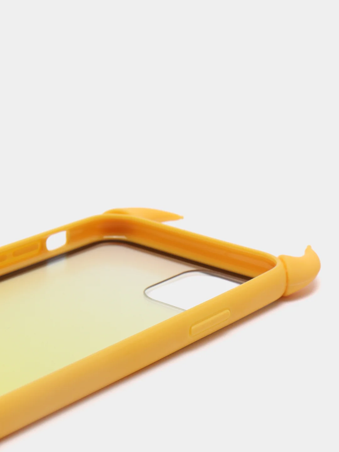 Желтый чехол для iPhone 11 Pro, с рожками, 6 цветов