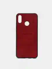 Коричневый чехол из эко кожи с карманом для карт на Huawei Nova 3 3i 4 5 5i P Smart Plus