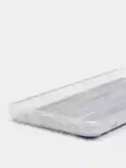 Синий чехол Samsung Galaxy M51, Самсунг Галакси М51 силиконовый с мраморным рисунком