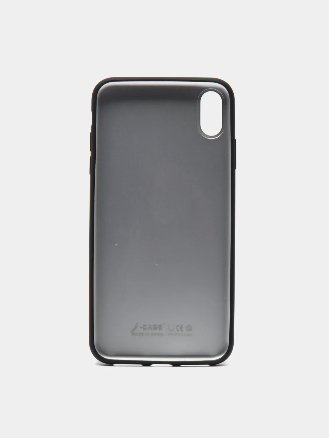 Черный чехол-накладка для iPhone Xs Max "J-Case", силиконовый