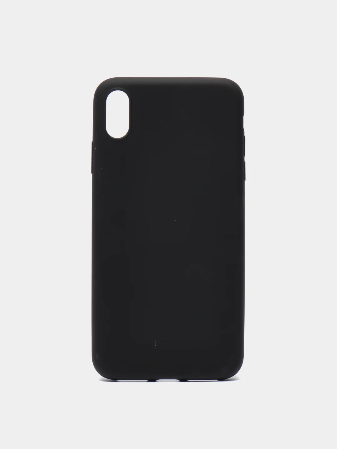 Черный чехол-накладка для iPhone Xs Max "J-Case", силиконовый