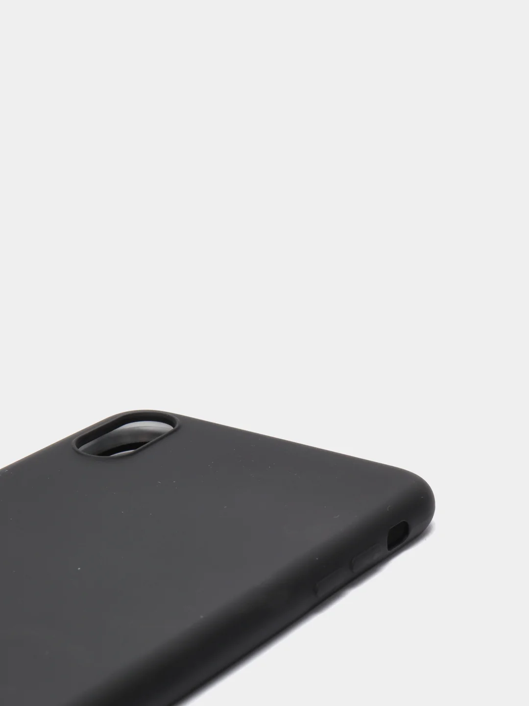 Черный чехол-накладка для iPhone Xs Max "J-Case", силиконовый