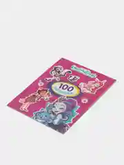 Аметистовый книга для детей с наклейками "100 наклеек"
