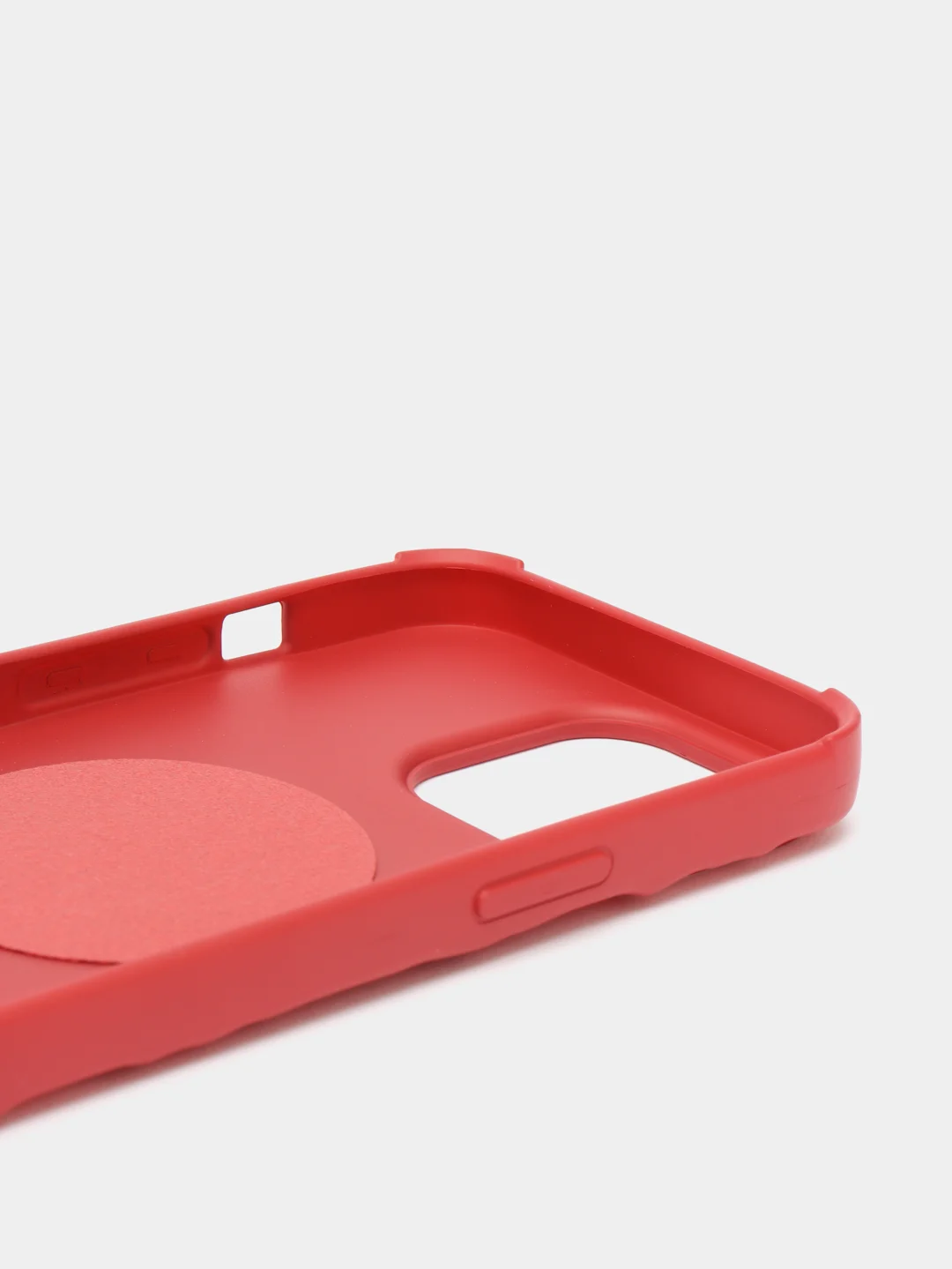 Бордовый чехол iPhone 13 / 13 Pro / 13 Pro Max 6.7" TPU, без логотипа, закрытый низ