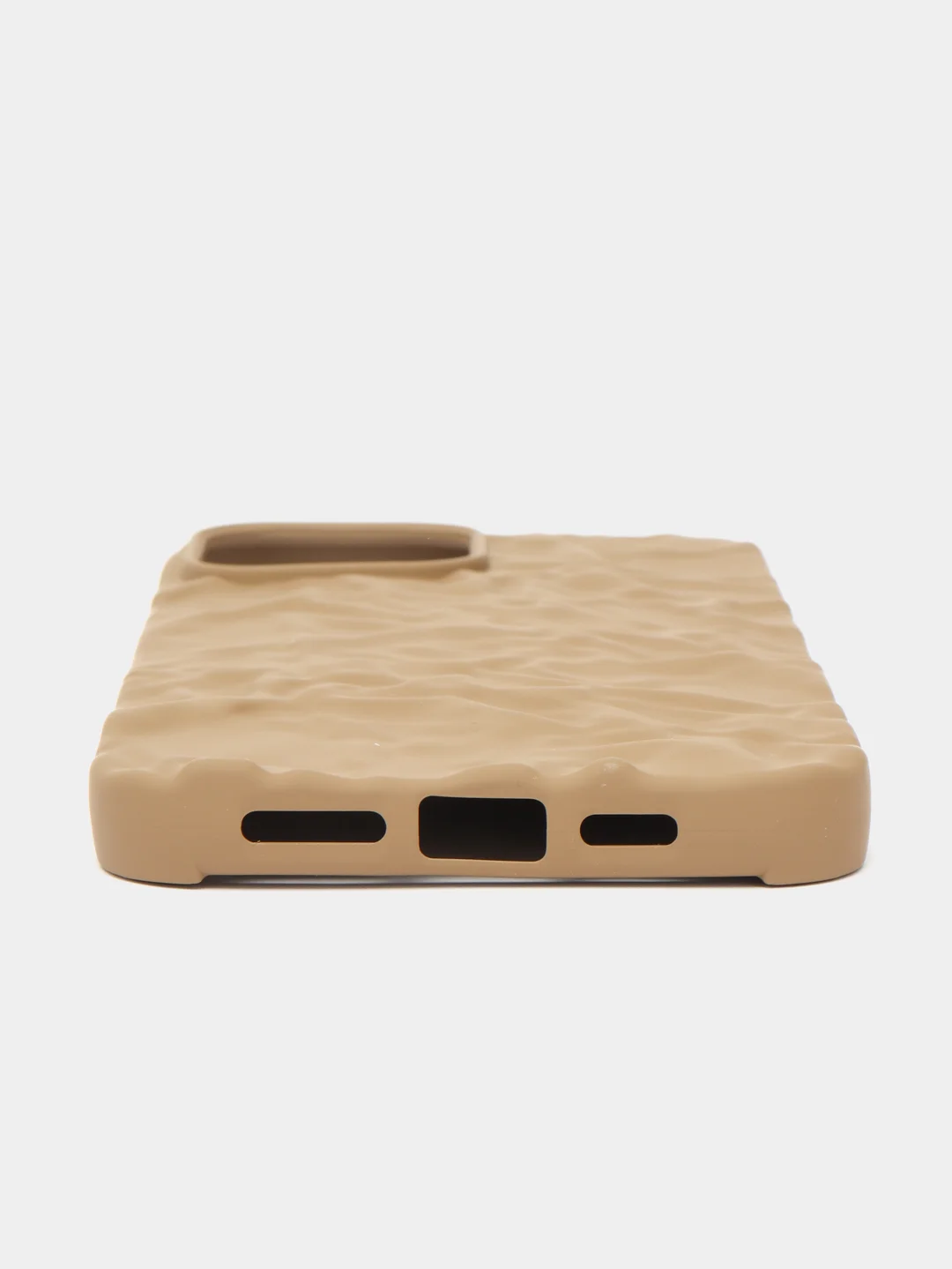 Песочный хаки чехол iPhone 13 / 13 Pro / 13 Pro Max 6.7" TPU, без логотипа, закрытый низ