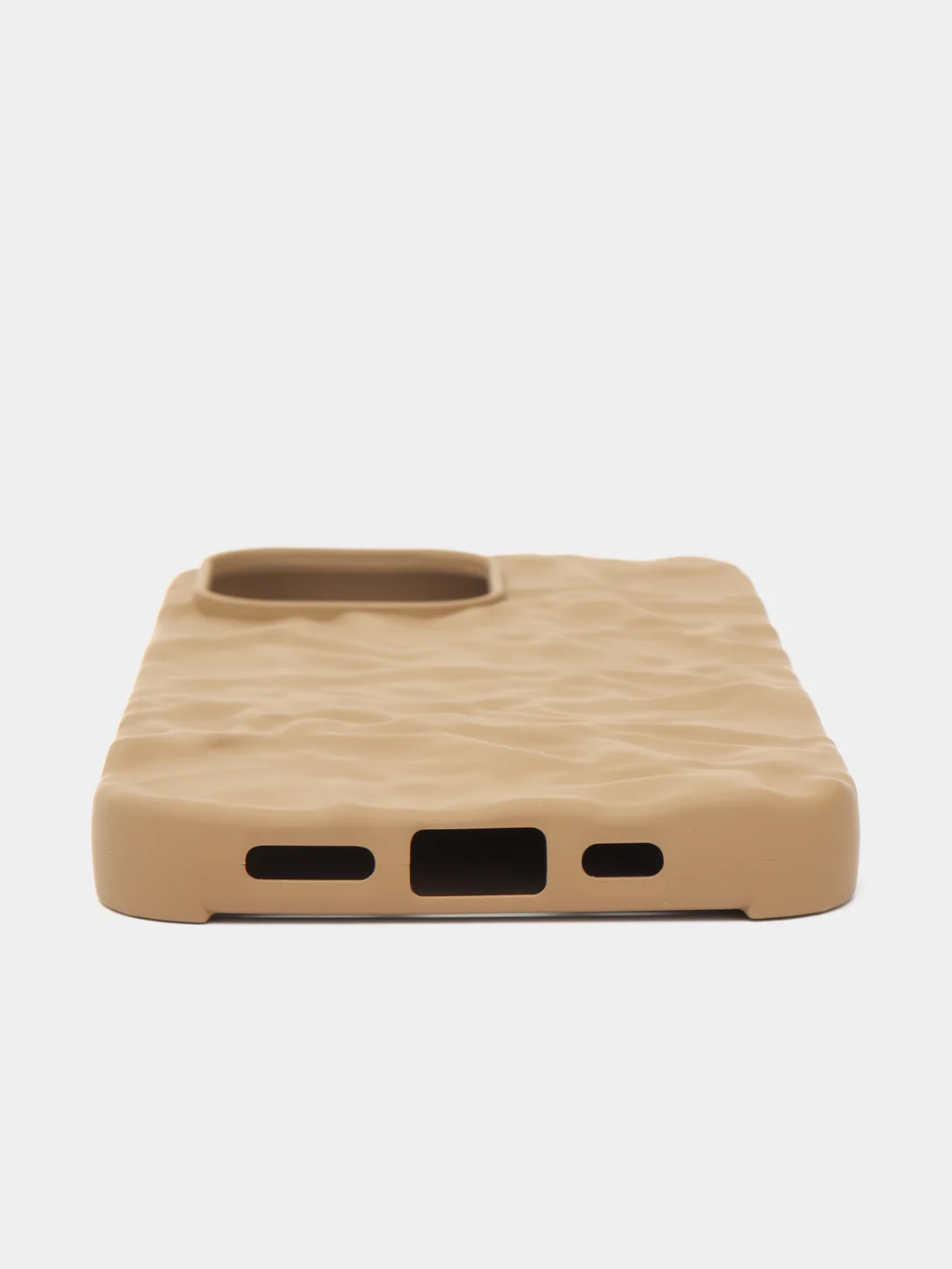 Песочный хаки чехол iPhone 13 / 13 Pro / 13 Pro Max 6.7" TPU, без логотипа, закрытый низ