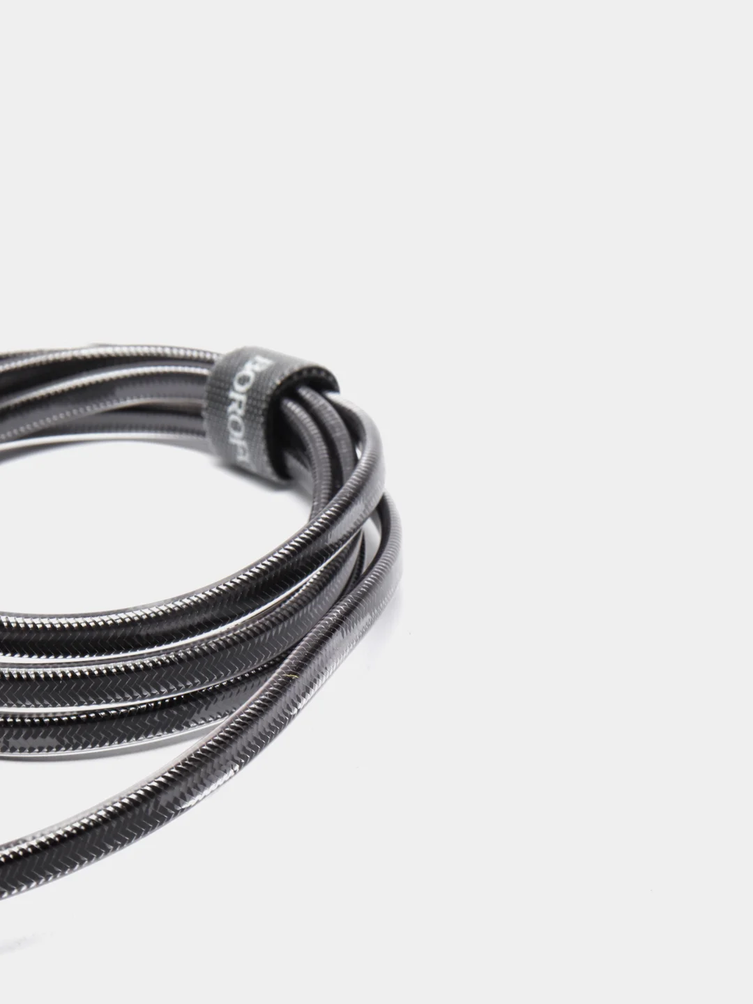 Черный кабель для зарядки и передачи данных Borofone BU12 Synergy Micro-USB 2.4А с индикатором