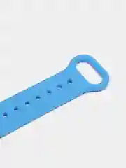 Синий силиконовые ремешки для Xiaomi Mi Band 3, Band 4 и Band 5