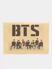 Конверт для денег подарочный с набором фото открыток k-pop BTS