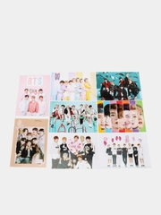 Конверт для денег подарочный с набором фото открыток k-pop BTS