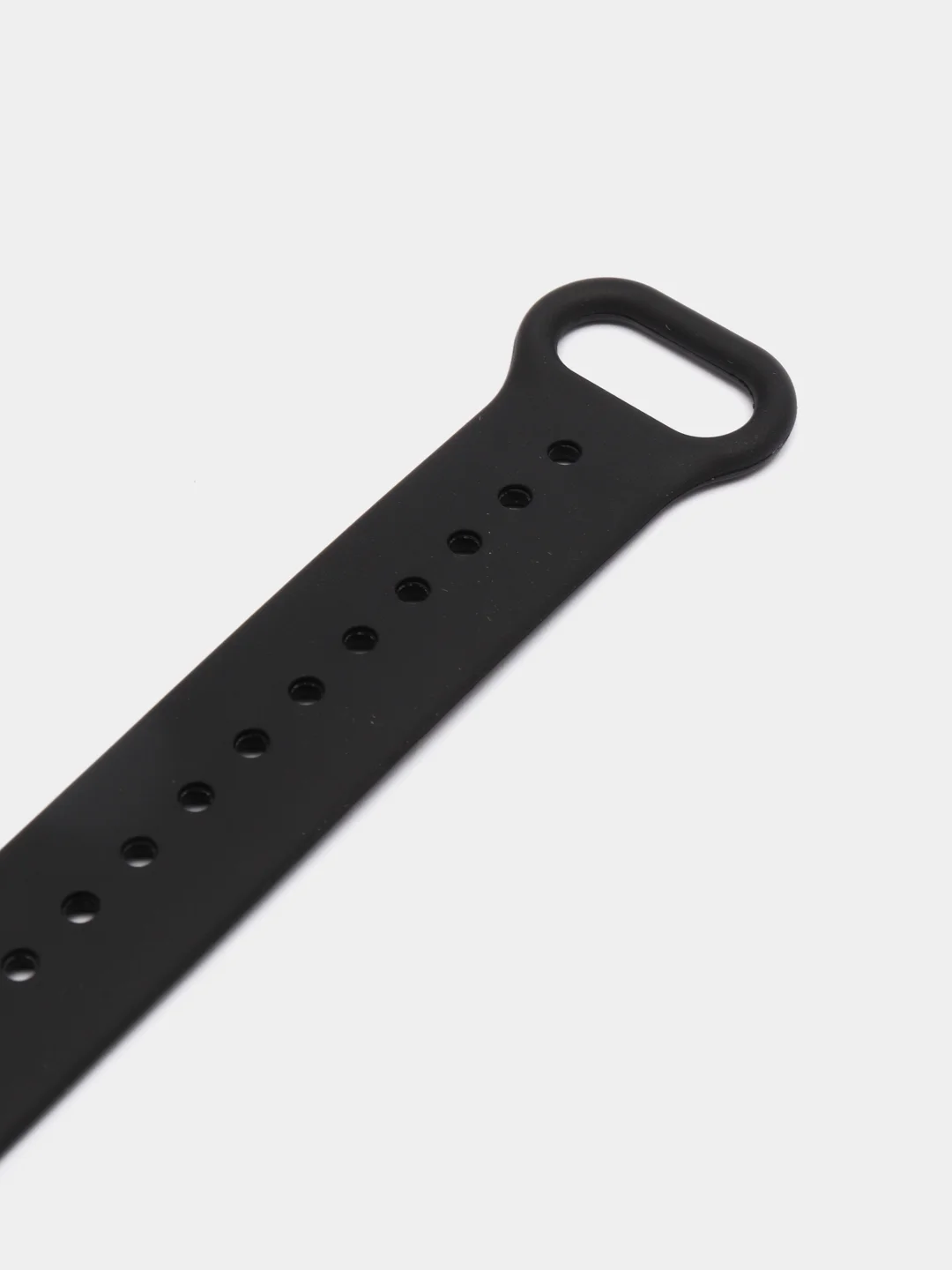 Черный силиконовые ремешки для Xiaomi Mi Band 3, Band 4 и Band 5