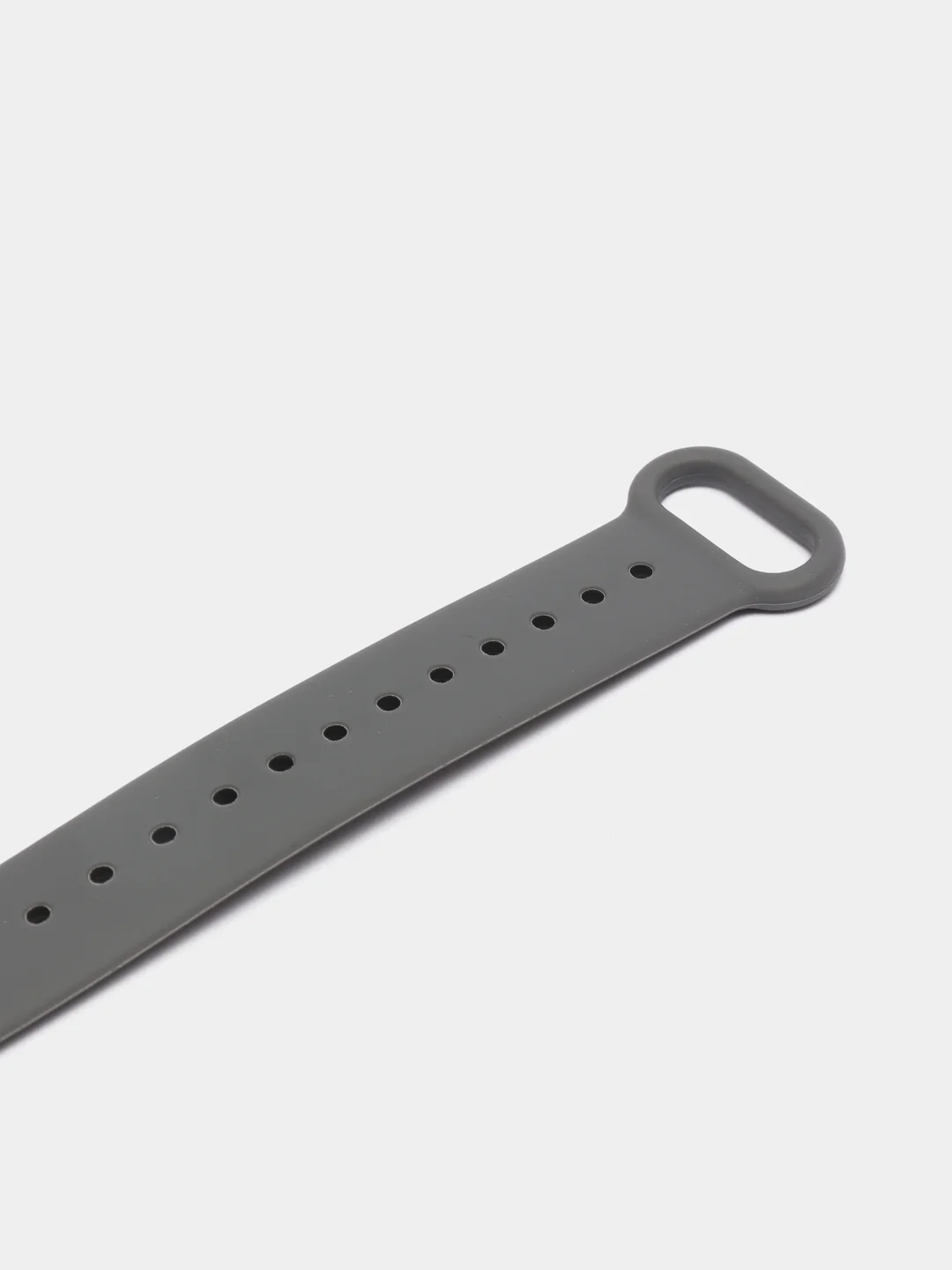 Тёмно-серый силиконовые ремешки для Xiaomi Mi Band 3, Band 4 и Band 5