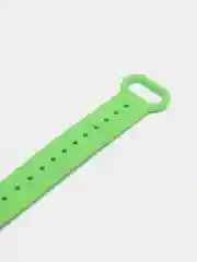 Салатовый силиконовые ремешки для Xiaomi Mi Band 3, Band 4 и Band 5