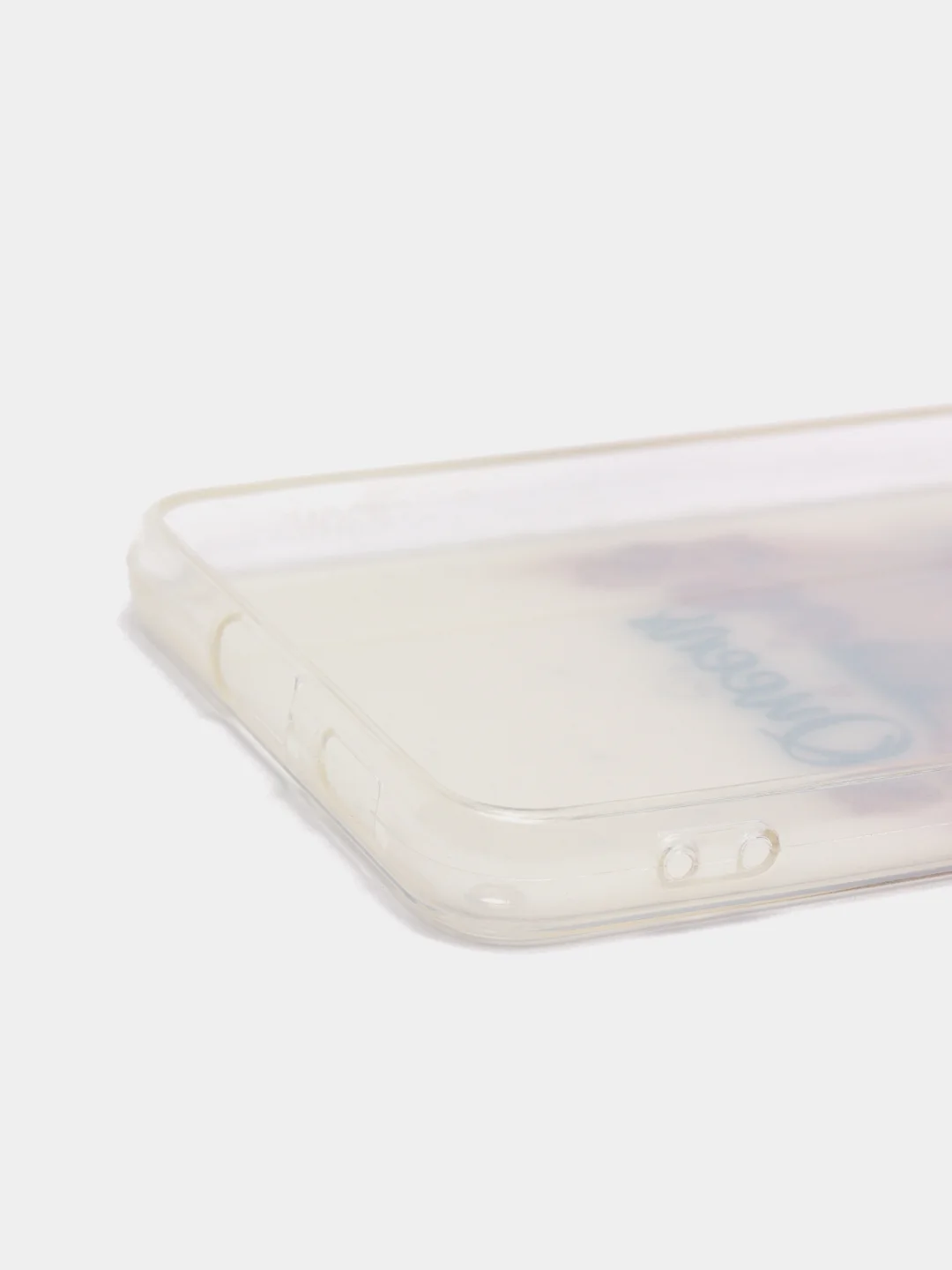 Бежевый меланж чехол силиконовый с рисунком для Samsung Galaxy S21 Plus, S21 Ultra