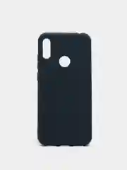 Синий чехол для Huawei Honor 8A/Y6 2019 силиконовый матовый однотонный
