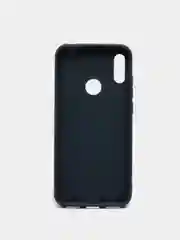 Синий чехол для Huawei Honor 8A/Y6 2019 силиконовый матовый однотонный